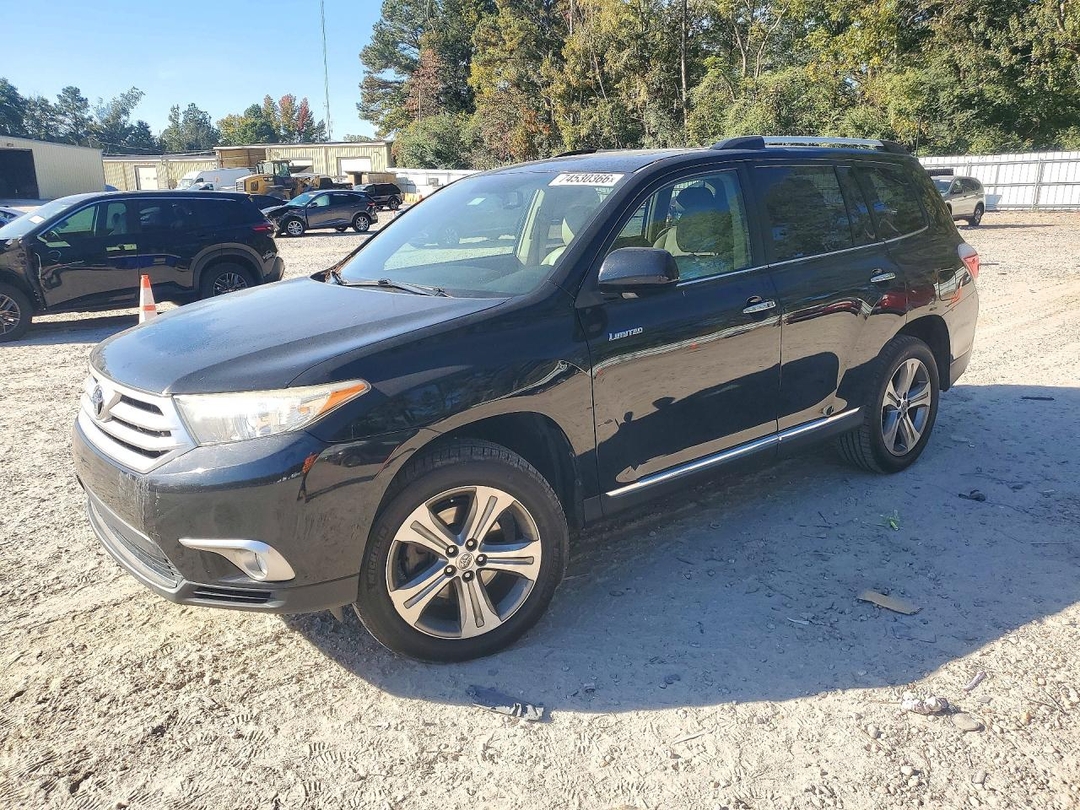 Вид 2011 TOYOTA HIGHLANDER LIMITED, угол 1