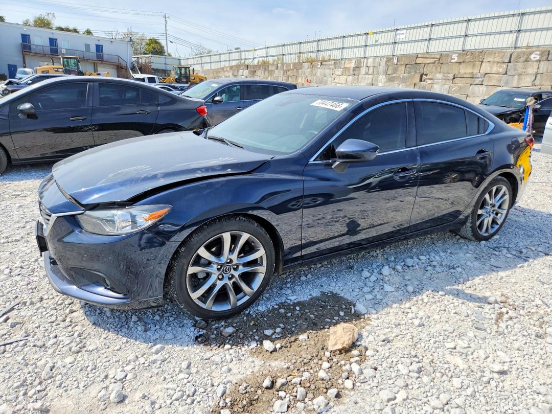Vue de 2015 MAZDA 6 GRAND TOURING, angle 1
