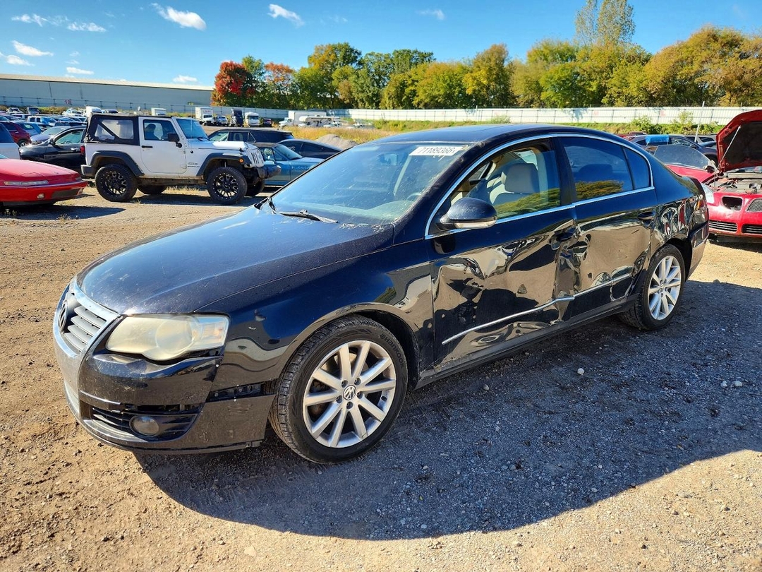 Вид 2009 VOLKSWAGEN PASSAT TURBO, угол 1