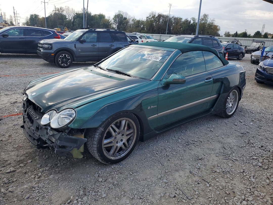 منظر 2007 MERCEDES-BENZ CLK 63 AMG، زاوية 1