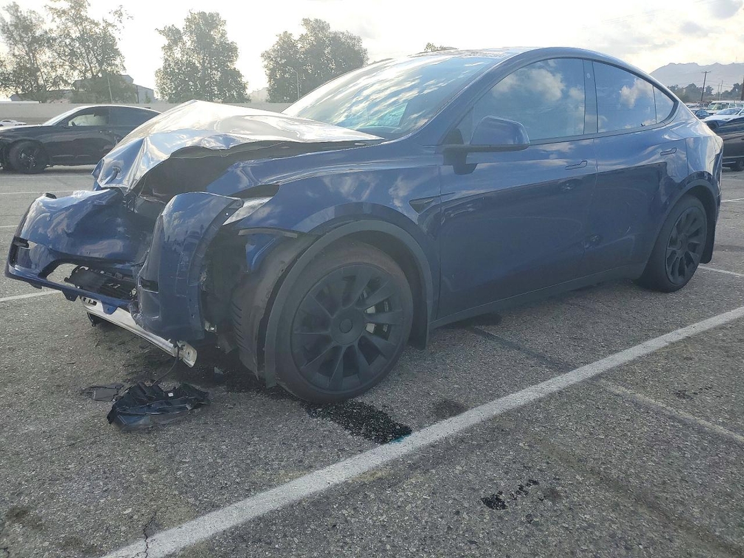 منظر 2022 TESLA MODEL Y، زاوية 1