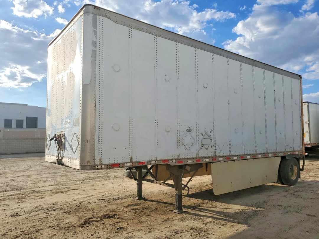 Vista de 2007 WABASH DRY VAN TRAILER, ángulo 1