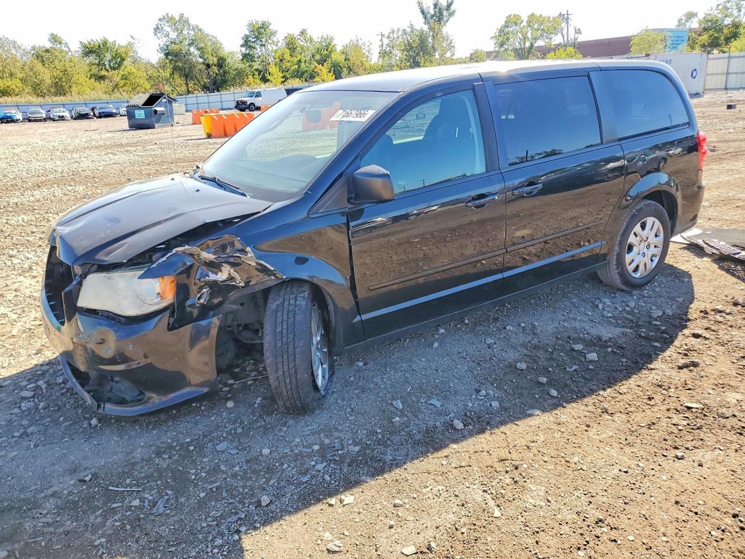 Vista de 2014 DODGE GRAND CARAVAN SE, ángulo 1