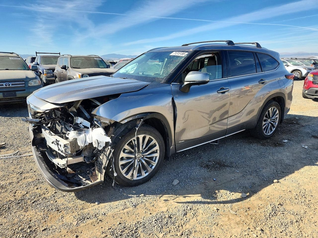 Vista de 2025 TOYOTA HIGHLANDER HYBRID LIMITED 25TH EDITION, ángulo 1