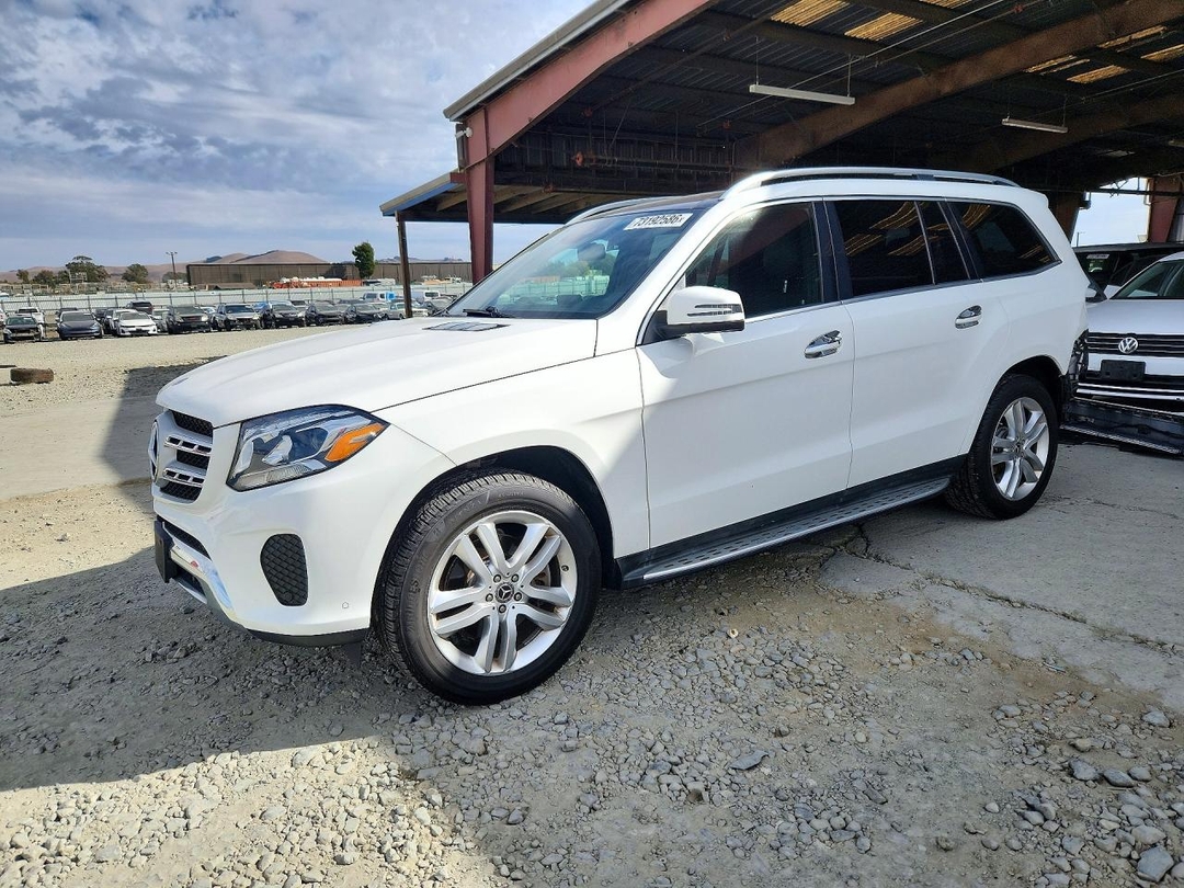 Vista de 2017 MERCEDES-BENZ GLS 450 4MATIC, ángulo 1