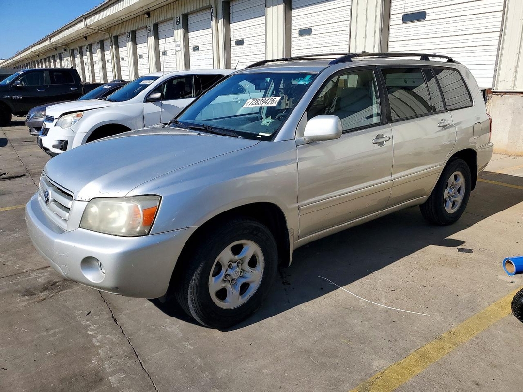 منظر 2007 TOYOTA HIGHLANDER BASE، زاوية 1