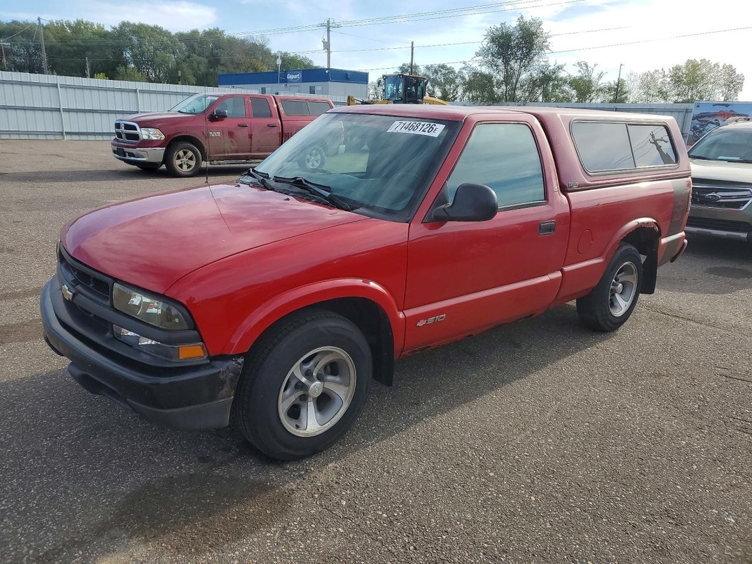Vue de 1998 CHEVROLET S TRUCK S10, angle 1
