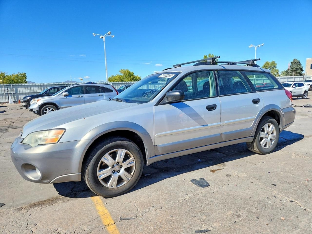 Vista de 2007 SUBARU OUTBACK OUTBACK 2.5I, ángulo 1