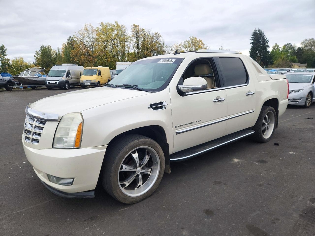 Вид 2007 CADILLAC ESCALADE EXT, угол 1