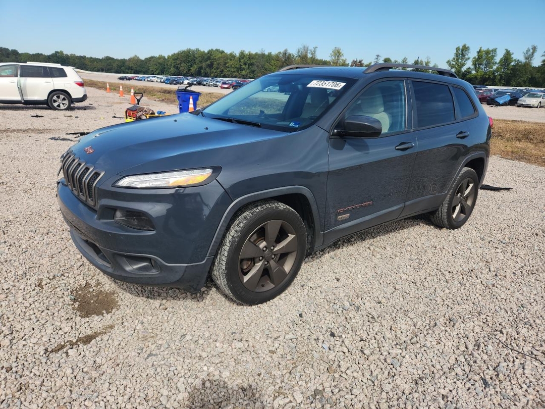 Вид 2017 JEEP CHEROKEE LATITUDE, угол 1