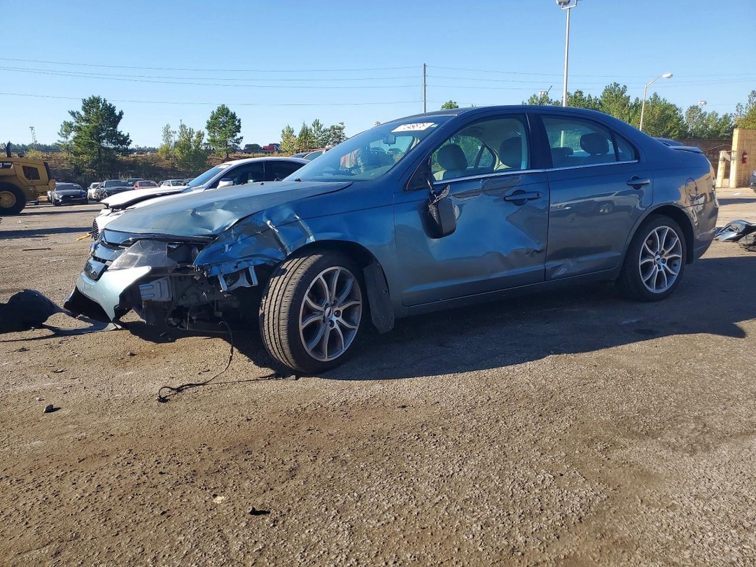 Vista de 2012 FORD FUSION SE, ángulo 1