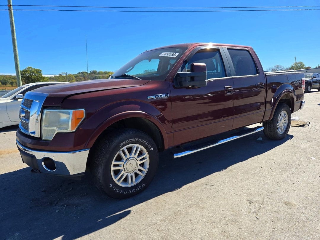 منظر 2010 FORD F150 SUPERCREW، زاوية 1