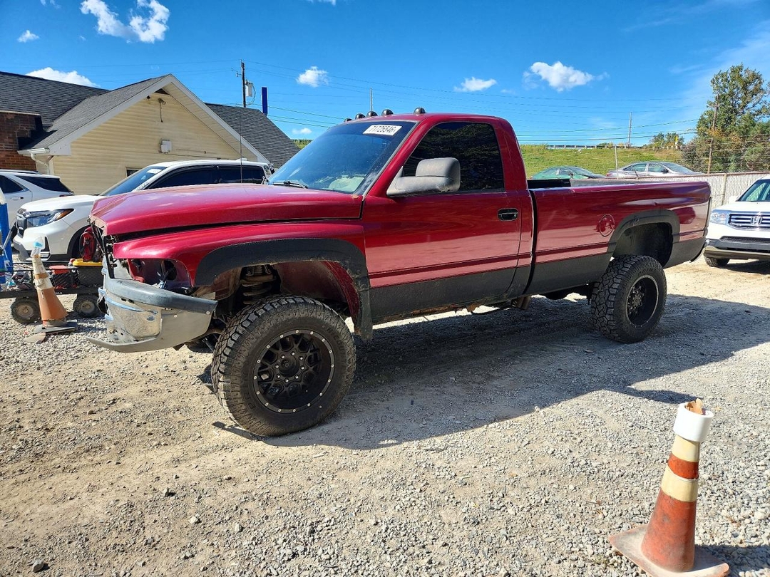 Вид 1995 DODGE RAM 2500, угол 1
