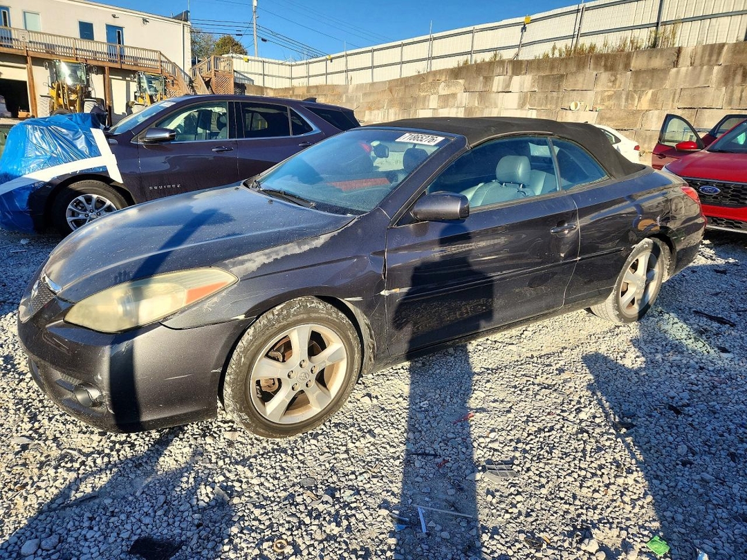 منظر 2008 TOYOTA CAMRY SOLARA SLE V6، زاوية 1