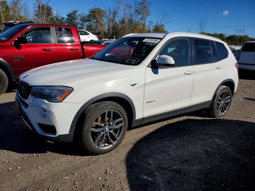 Vue de 2017 BMW X3 XDRIVE28I, angle 1