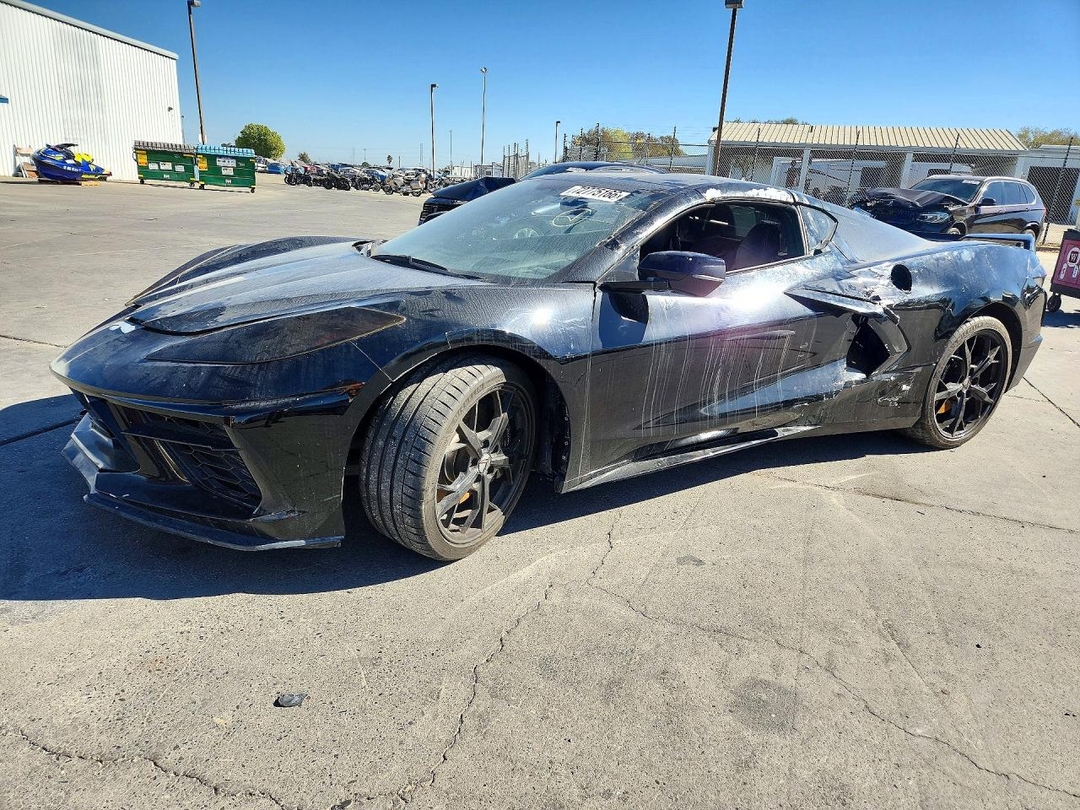 Vedere 2021 CHEVROLET CORVETTE STINGRAY 2LT, unghi 1