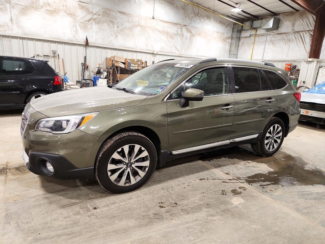 Вид 2017 SUBARU OUTBACK TOURING, угол 1