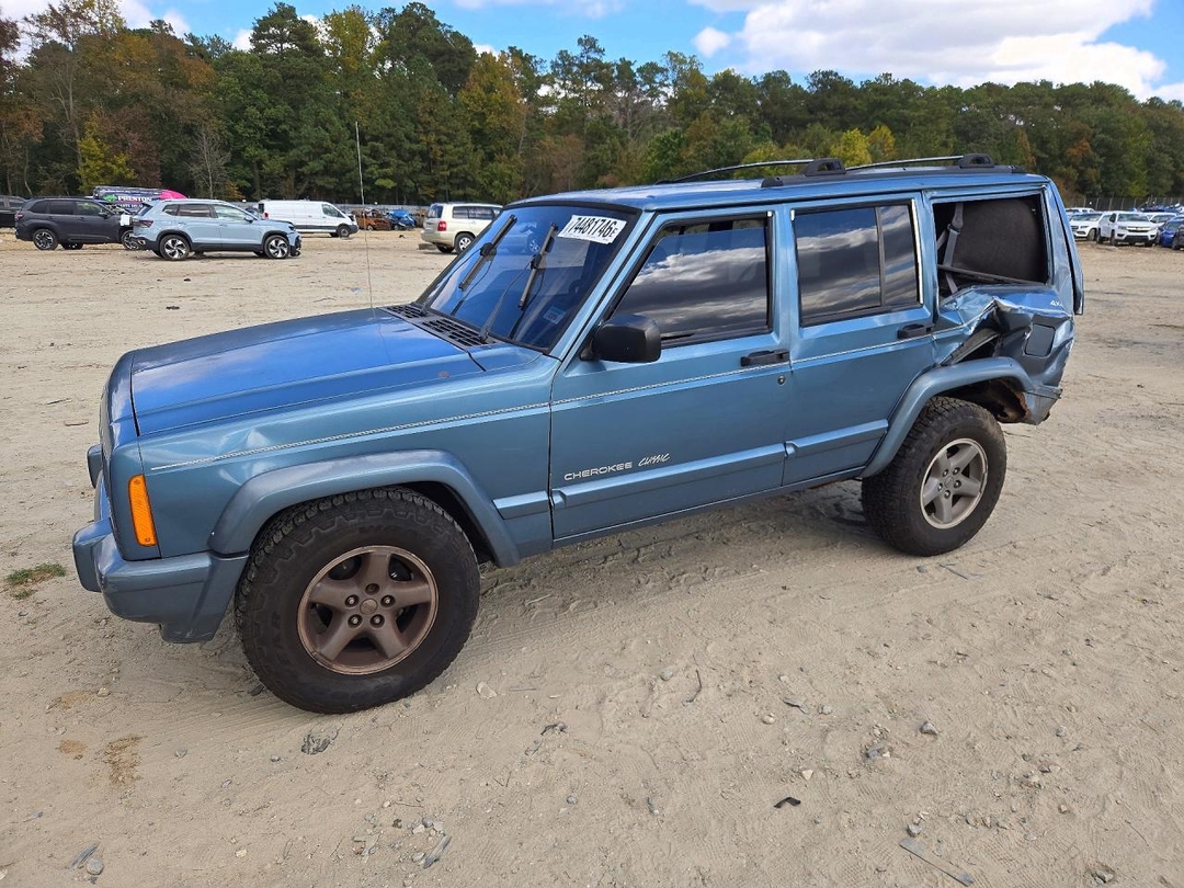 منظر 1999 JEEP CHEROKEE SPORT، زاوية 1