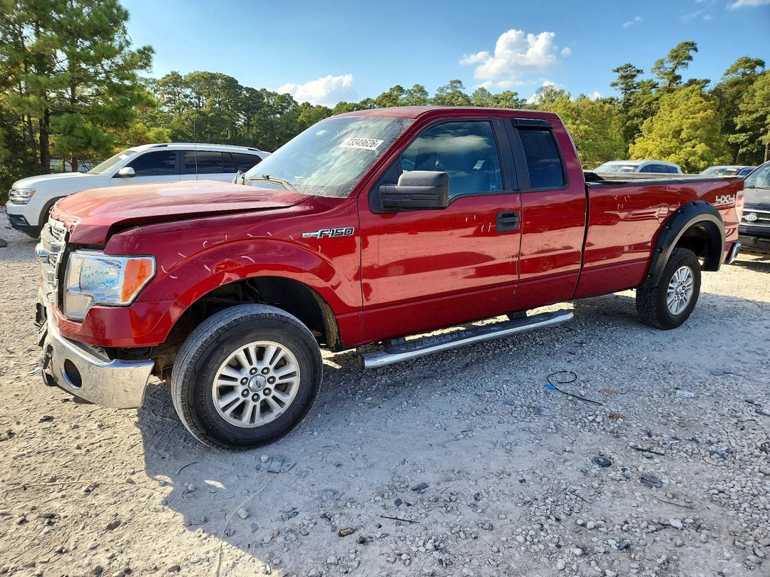 Vista de 2013 FORD F150 SUPER CAB, ángulo 1