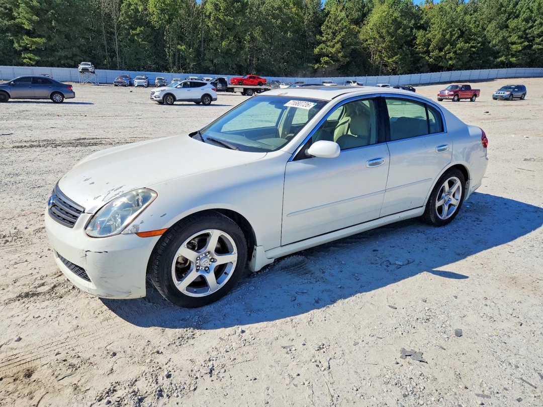Vista de 2006 INFINITI G35 BASE, ángulo 1