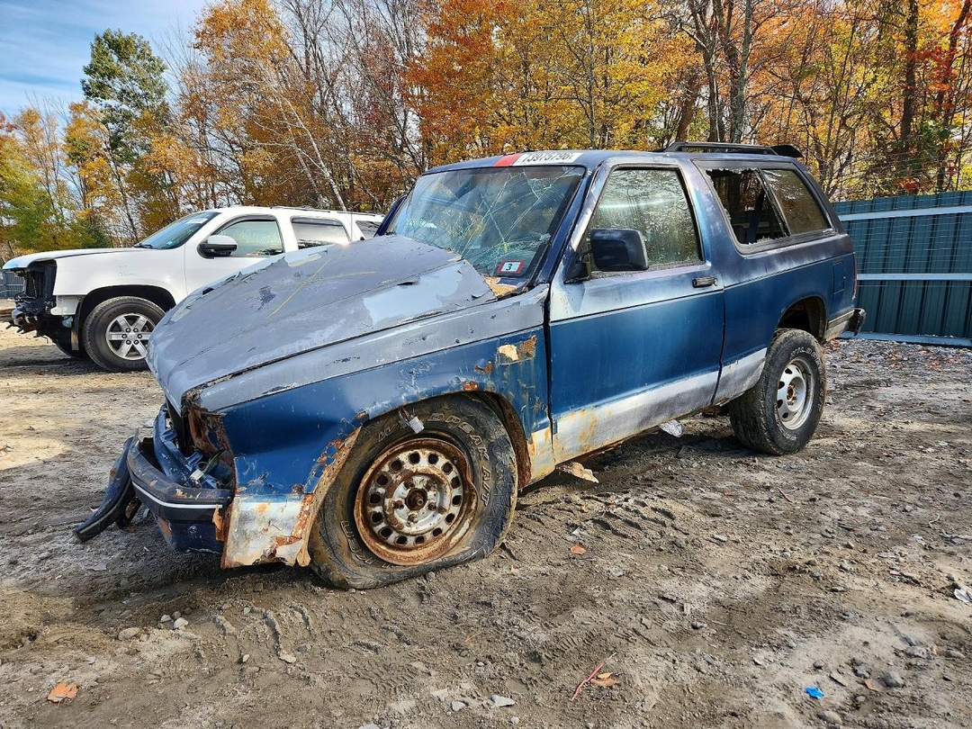Вид 1989 CHEVROLET BLAZER S10, угол 1