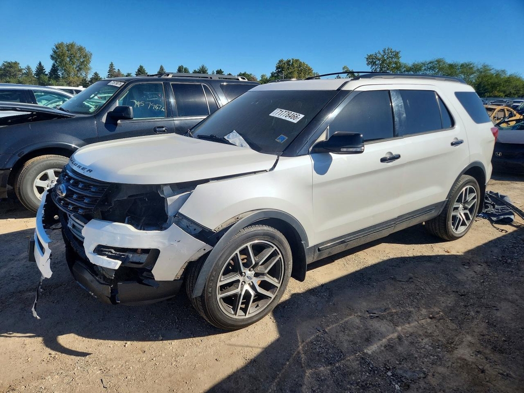 Vista de 2017 FORD EXPLORER SPORT, ángulo 1