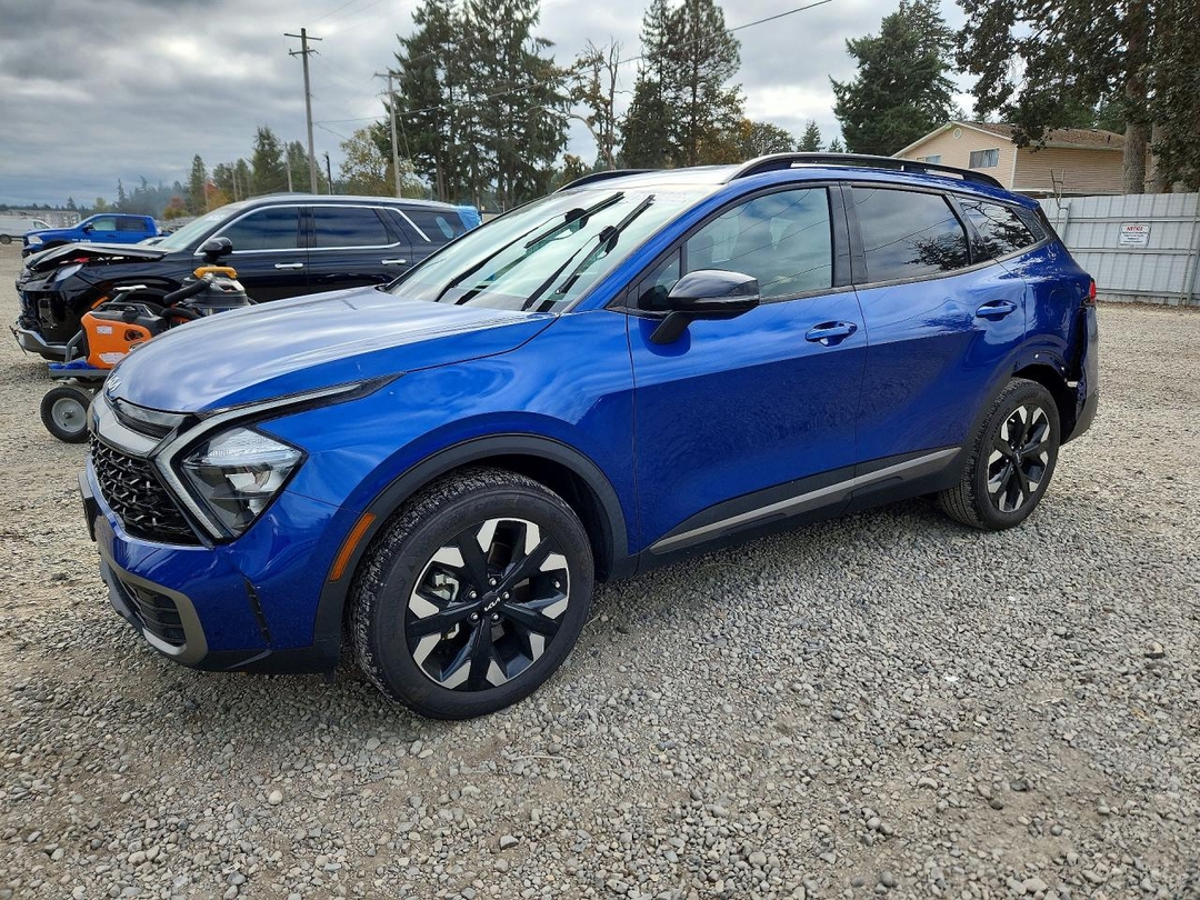 منظر 2023 KIA SPORTAGE X LINE، زاوية 1
