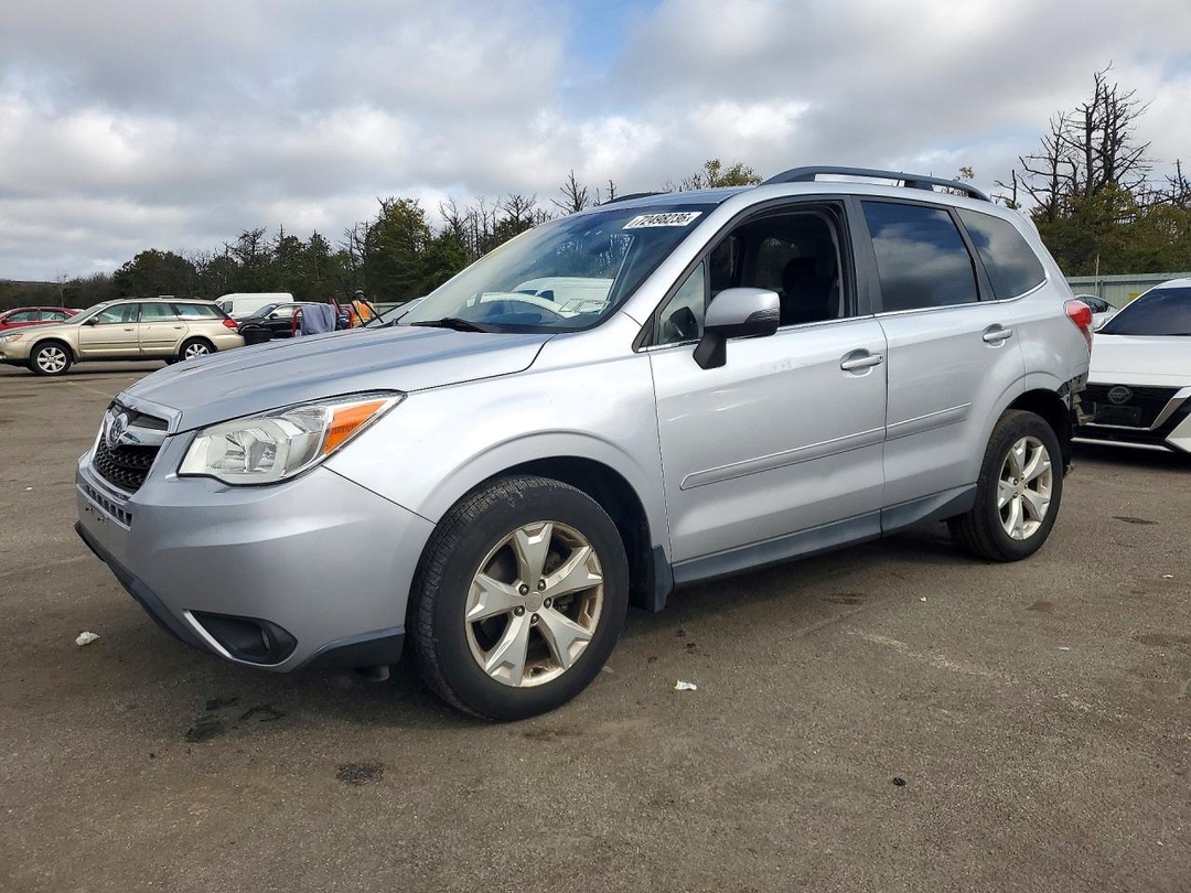 Вид 2014 SUBARU FORESTER 2.5I TOURING, угол 1