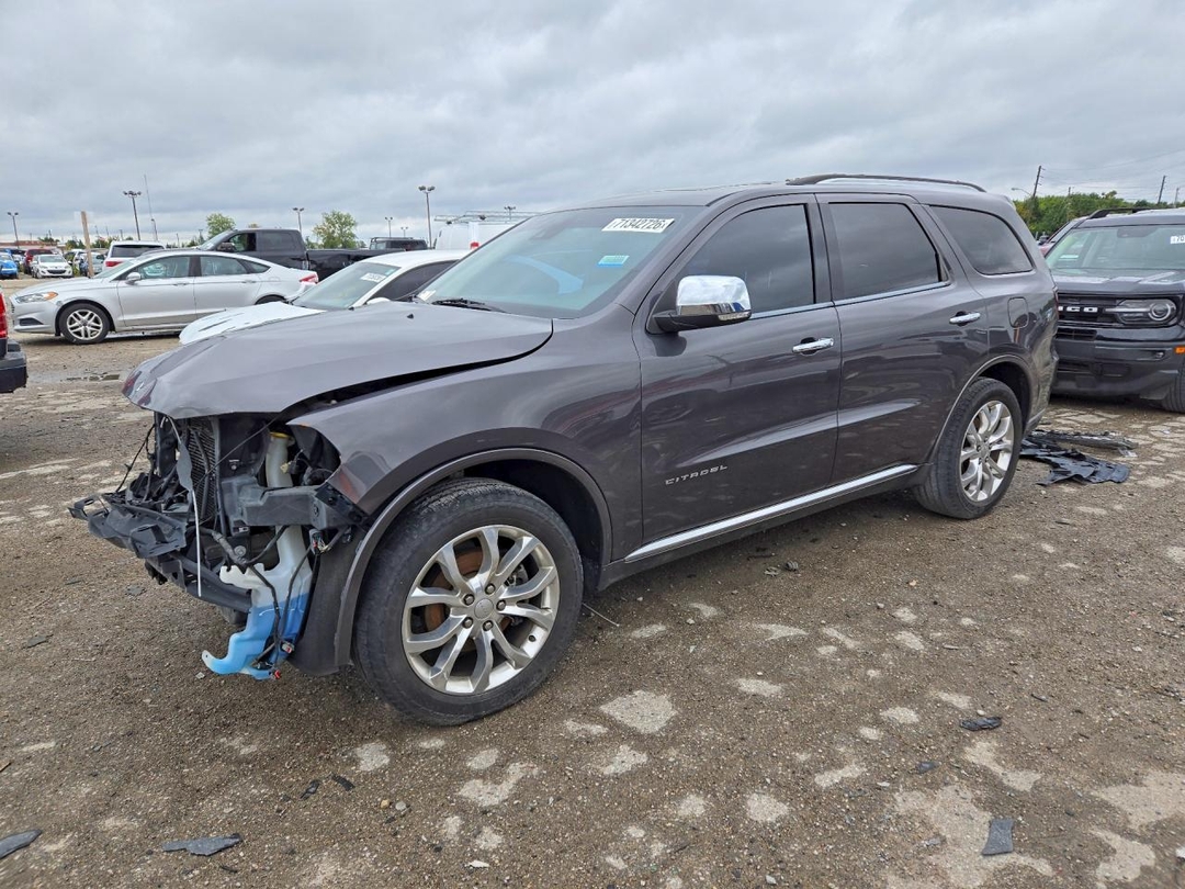Vue de 2018 DODGE DURANGO CITADEL, angle 1