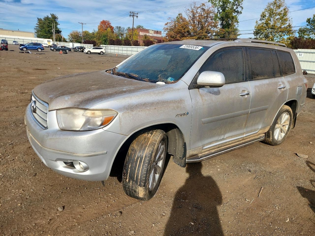 Vista de 2008 TOYOTA HIGHLANDER HYBRID LIMITED, ángulo 1