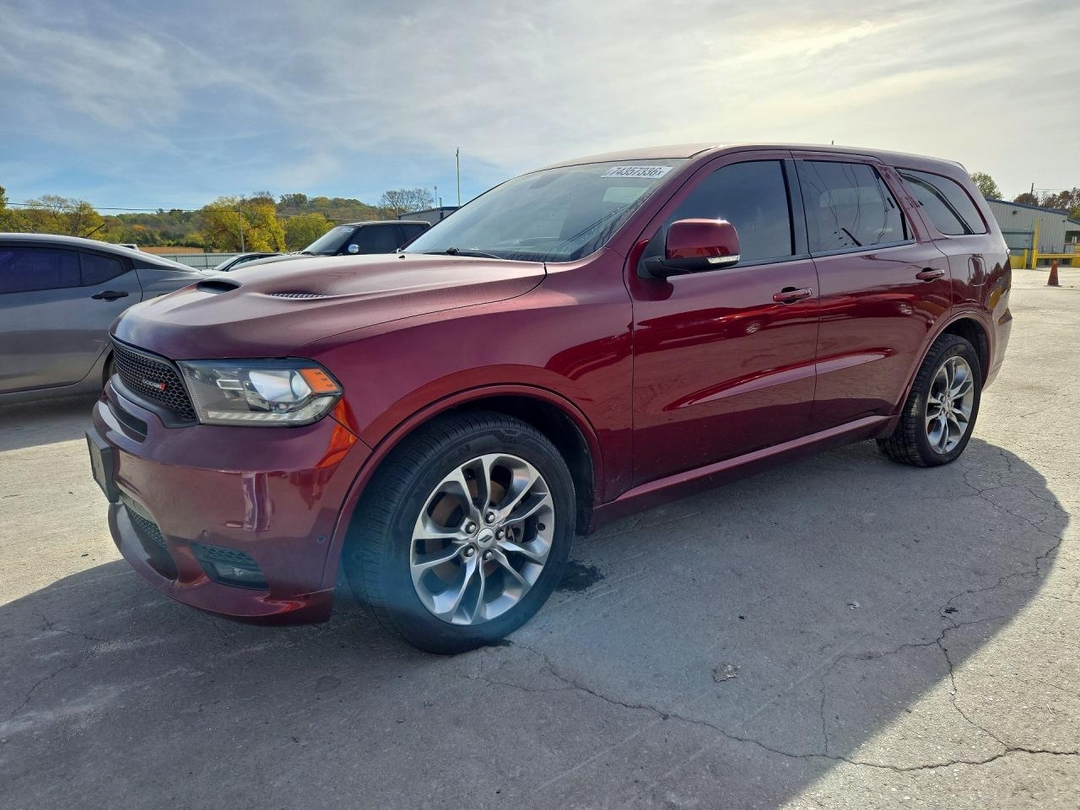 Vue de 2019 DODGE DURANGO R/T, angle 1