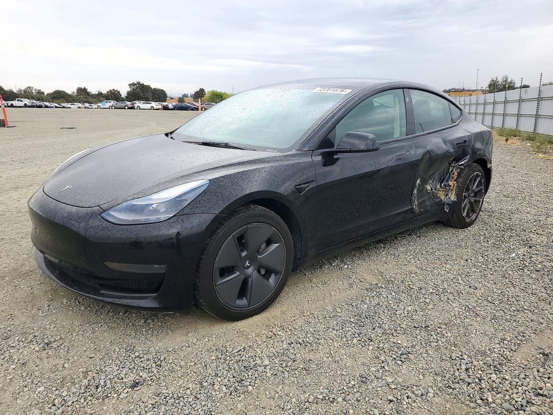 Vedere 2023 TESLA MODEL 3, unghi 1