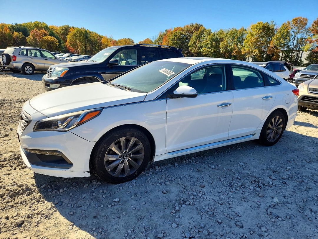Вид 2017 HYUNDAI SONATA SPORT, угол 1