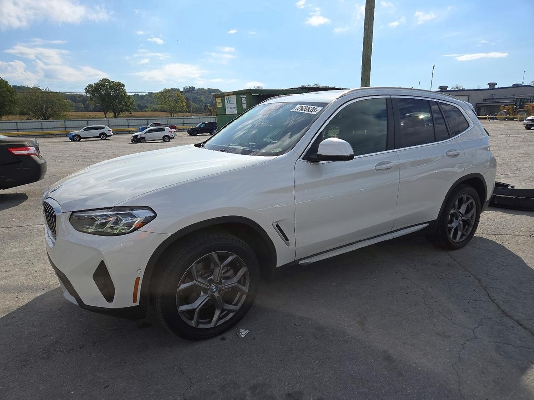 Vista de 2024 BMW X3 XDRIVE30I, ángulo 1