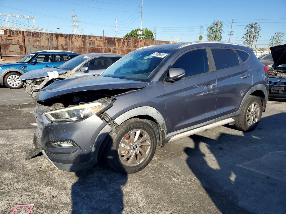 Vue de 2017 HYUNDAI TUCSON ECO, angle 1