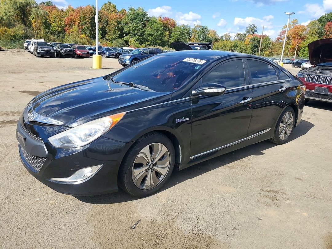 Vista de 2013 HYUNDAI SONATA HYBRID, ángulo 1