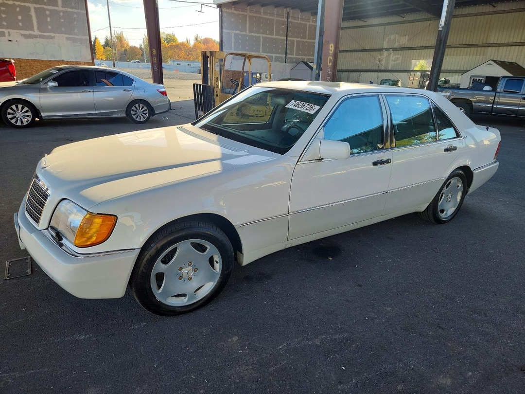 منظر 1992 MERCEDES-BENZ 600 SEL، زاوية 1