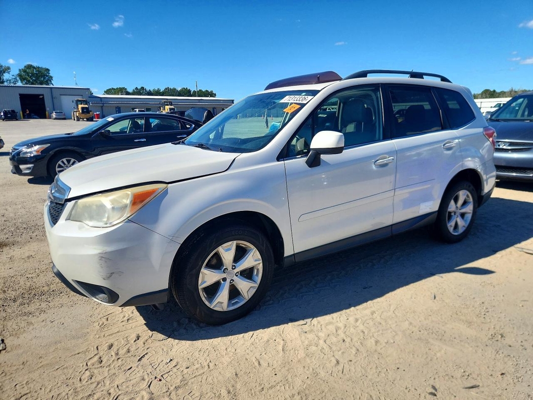 Вид 2014 SUBARU FORESTER 2.5I LIMITED, угол 1