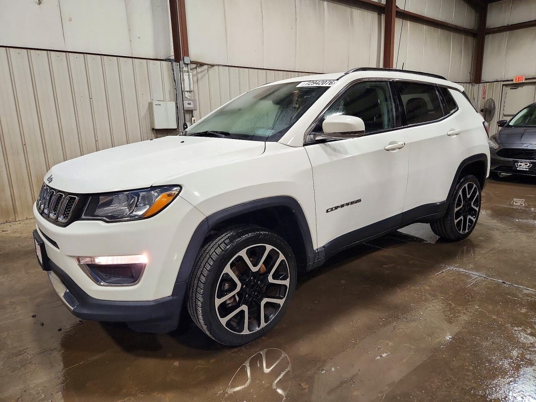 2017 JEEP COMPASS LIMITED view, angle 1