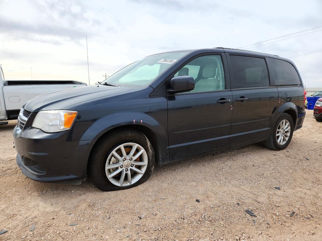 Vedere 2014 DODGE GRAND CARAVAN SXT, unghi 1
