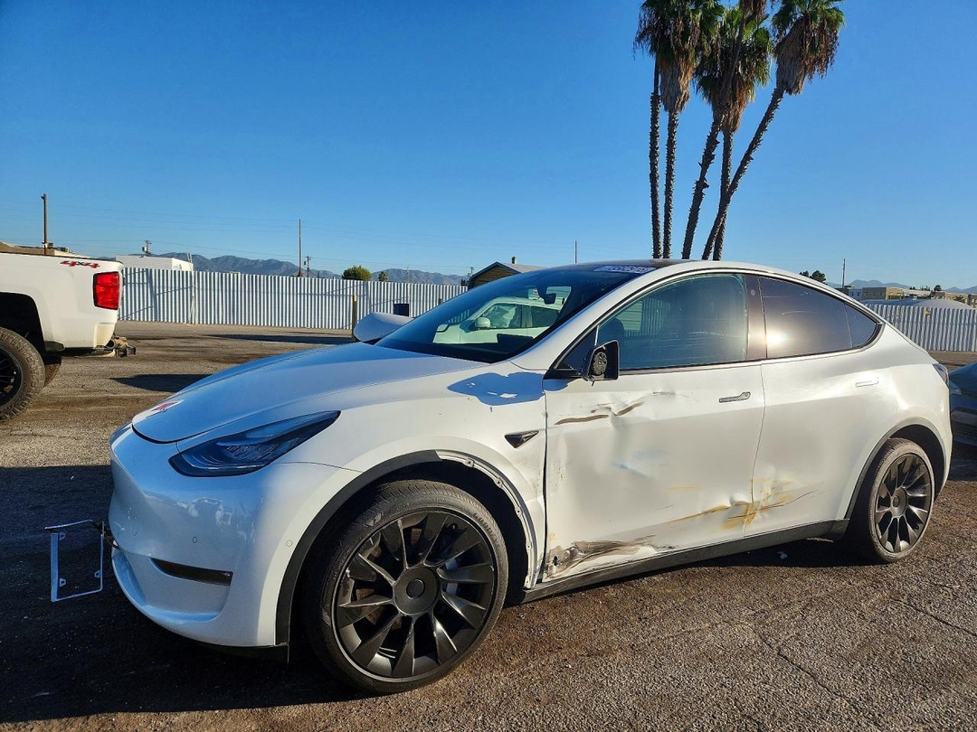 منظر 2022 TESLA MODEL Y، زاوية 1