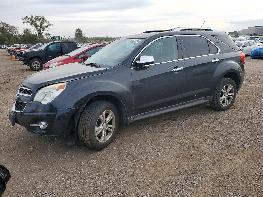 Vue de 2010 CHEVROLET EQUINOX LTZ, angle 1