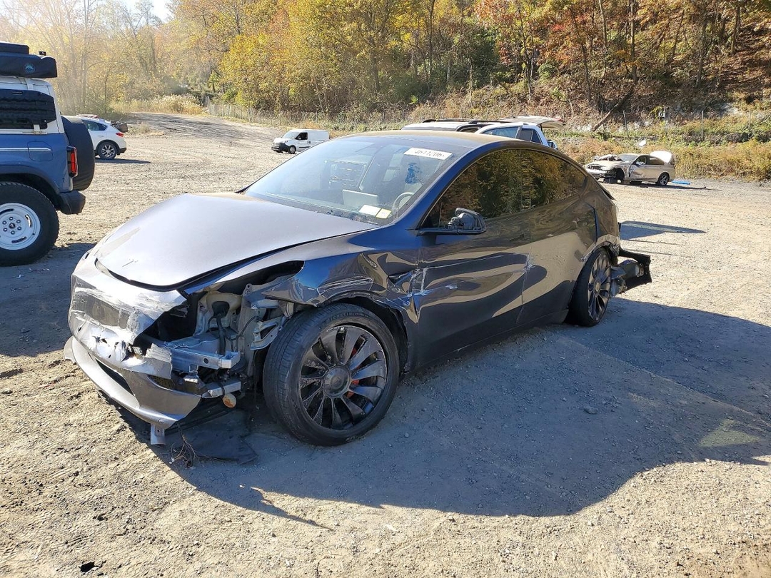 منظر 2022 TESLA MODEL Y، زاوية 1