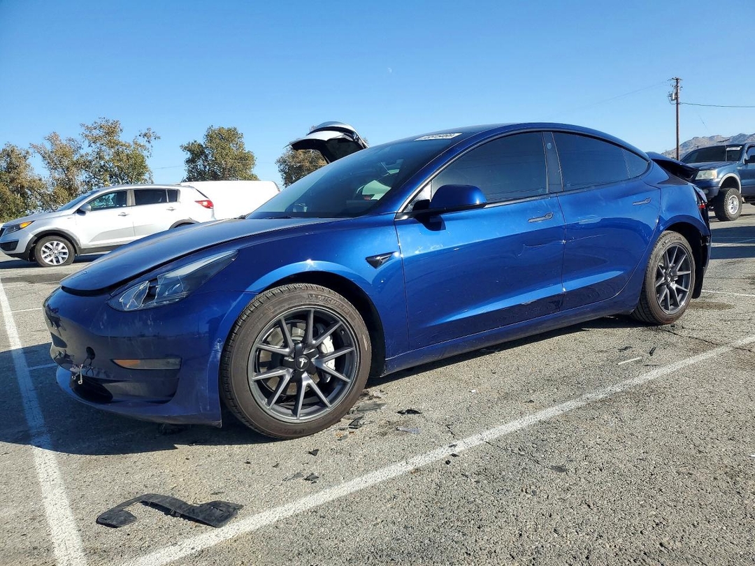 Vedere 2022 TESLA MODEL 3, unghi 1