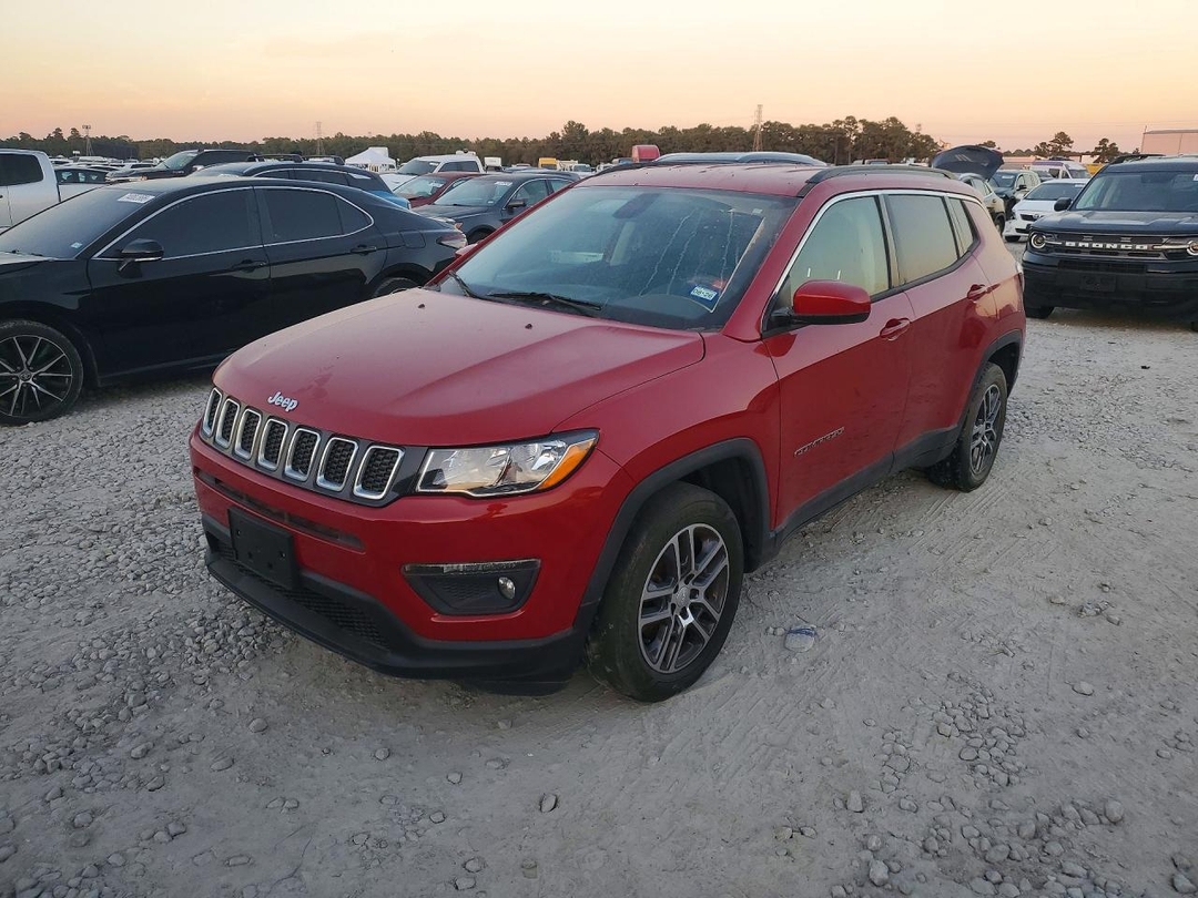 2017 JEEP COMPASS LATITUDE view, angle 1
