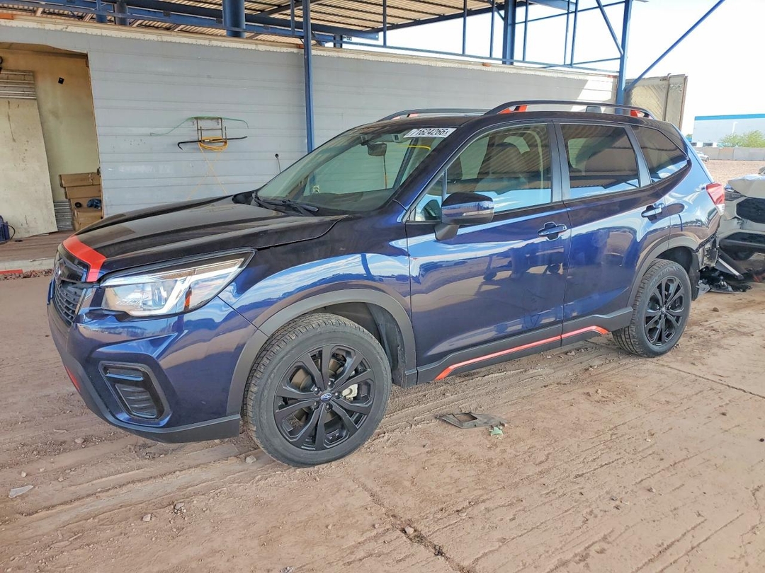 2020 SUBARU FORESTER SPORT view, angle 1