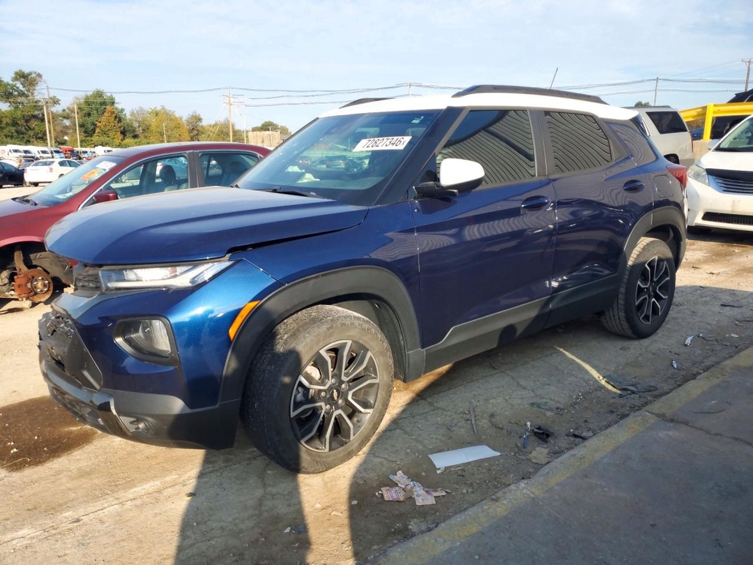 Vue de 2022 CHEVROLET TRAILBLAZER ACTIV, angle 1