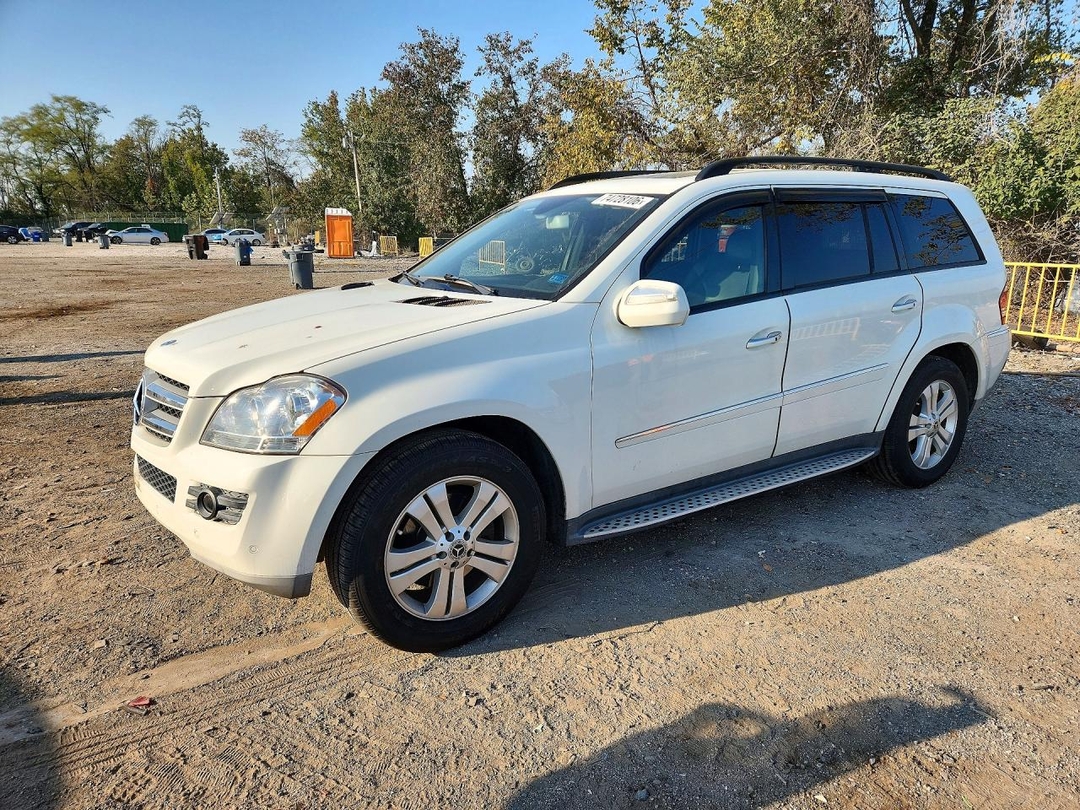 Вид 2009 MERCEDES-BENZ GL 450 4MATIC, угол 1