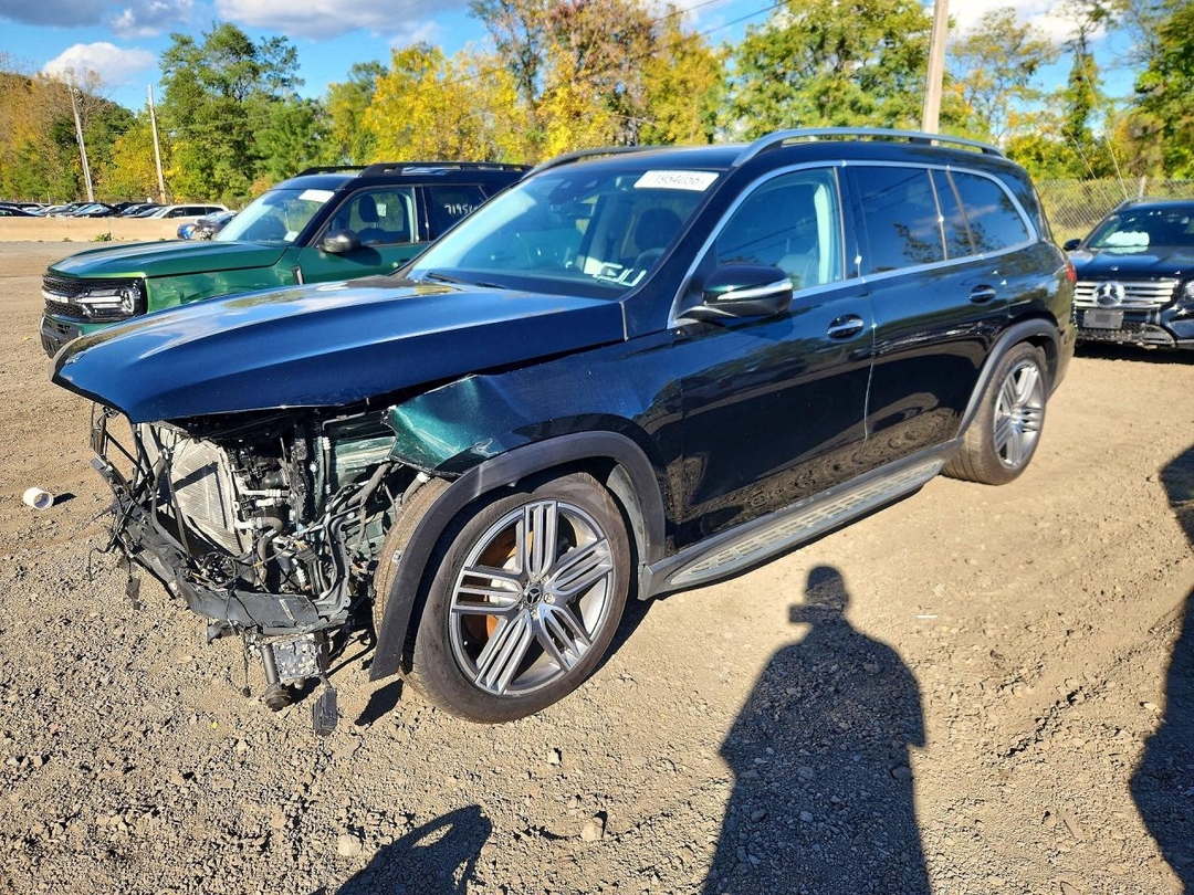 منظر 2024 MERCEDES-BENZ GLS 450 4MATIC، زاوية 1