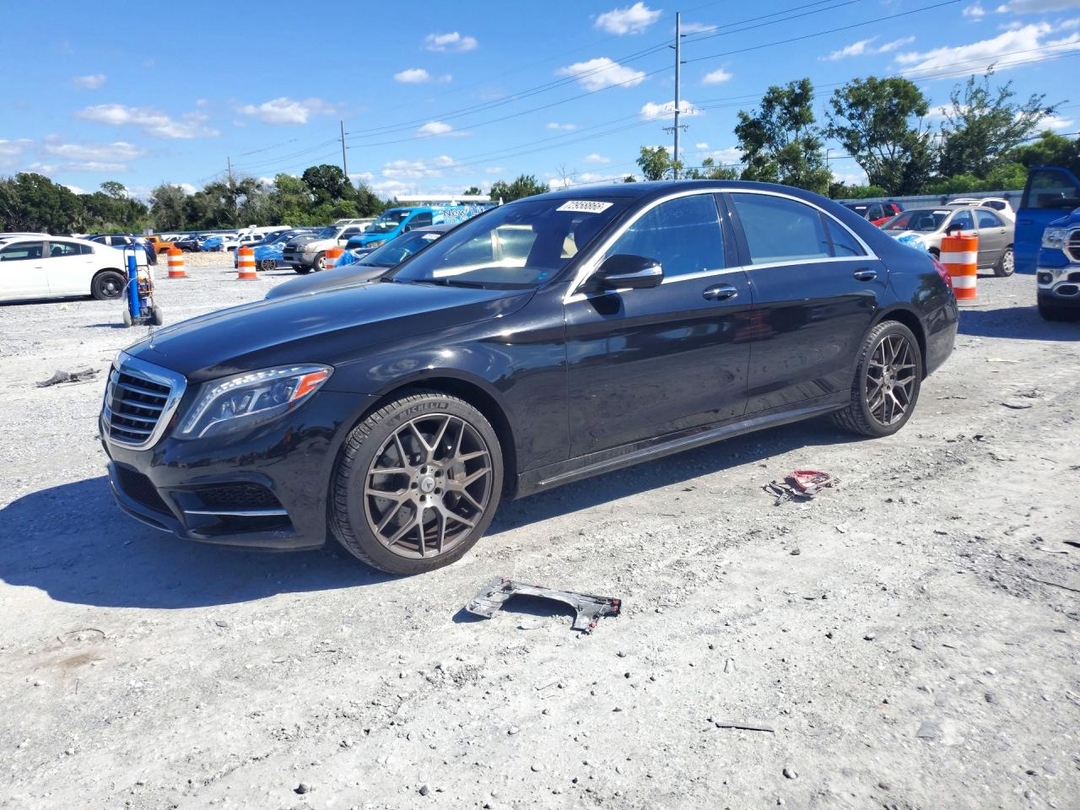 Vedere 2016 MERCEDES-BENZ S 550, unghi 1